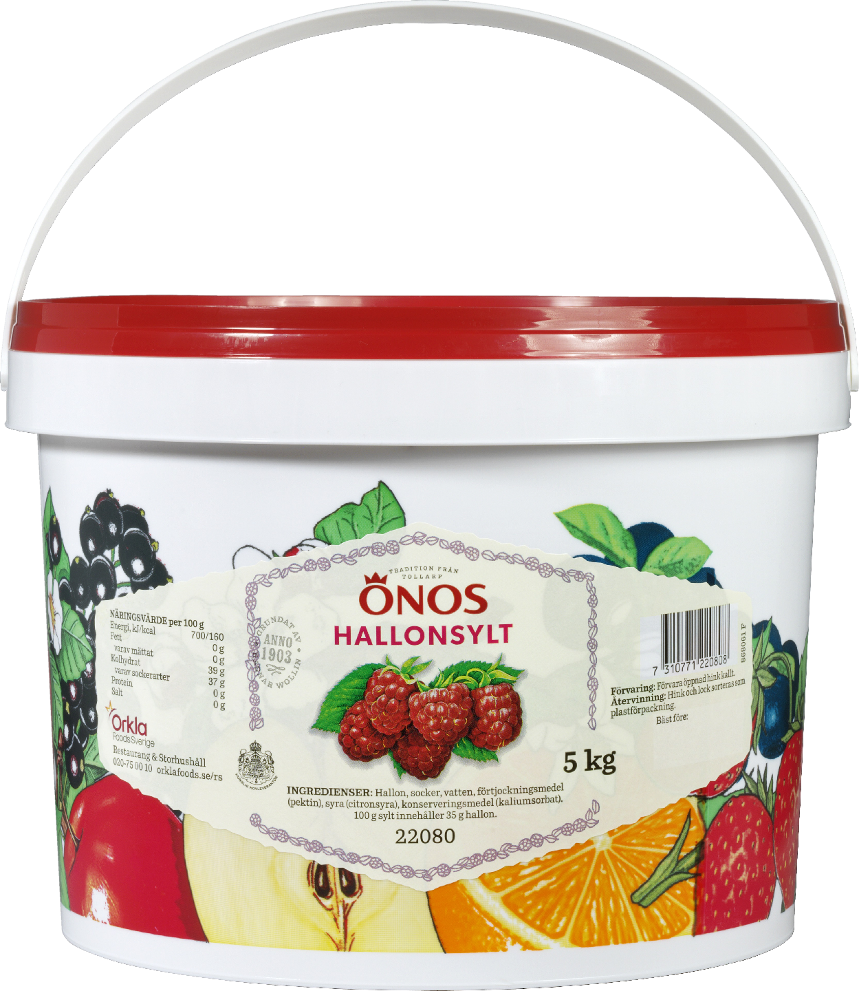 Önos vadelmahillo 5kg