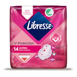 Libresse side Ultra+ Wings regular 14 kpl