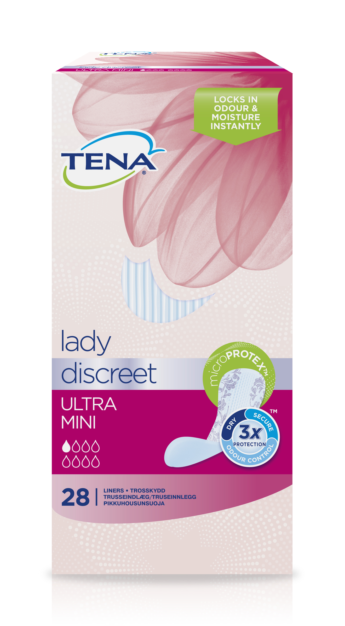 Tena lady discreet mini ultra 28kpl