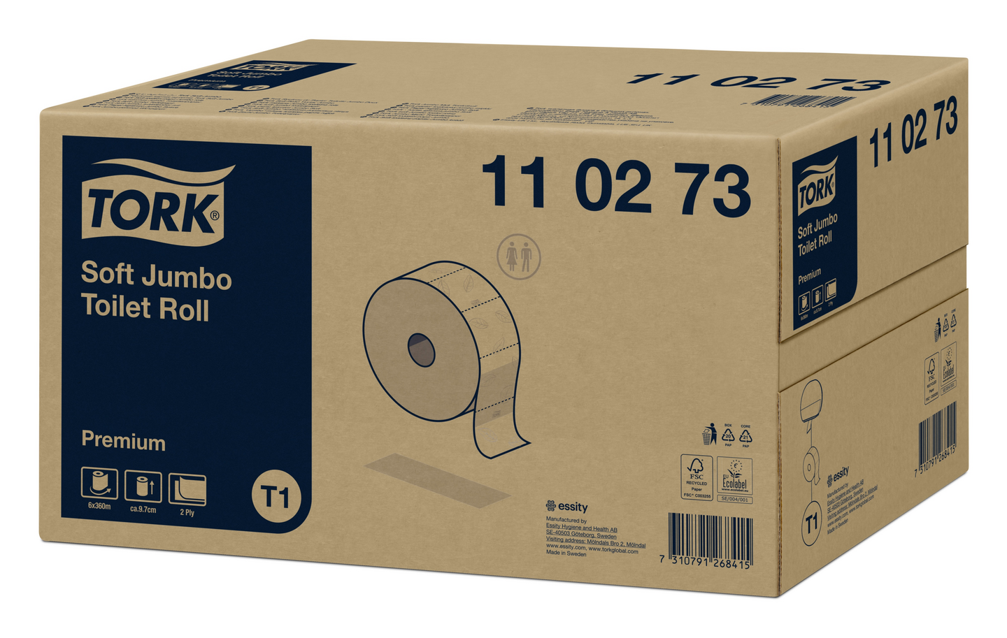 Tork Soft Jumbo wc-paperi 2krt 6x360m T1