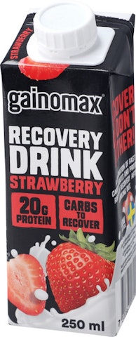 Gainomax recovery juoma 250ml mansikka