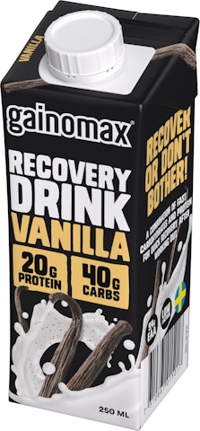 Gainomax recovery 250ml vanilja palautumisjuoma