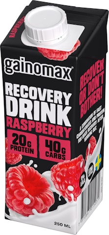 Gainomax Recovery 250ml vadelma palautumisjuoma