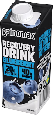 Gainomax Recovery 250ml mustikka palautumisjuoma