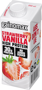 Gainomax High Protein Drink 250ml Strawberry-Vanilla