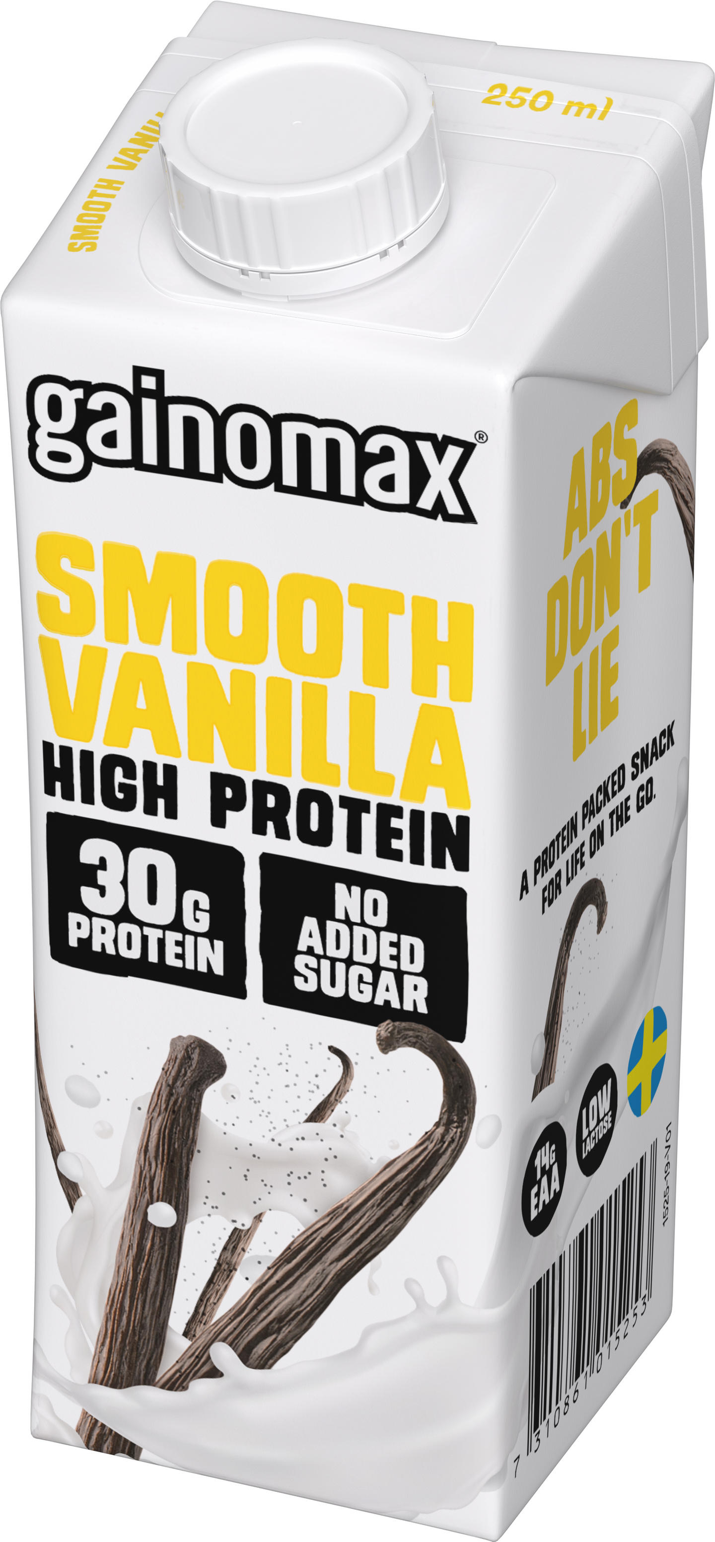 Gainomax High Protein Drink 250ml Smooth Vanilla