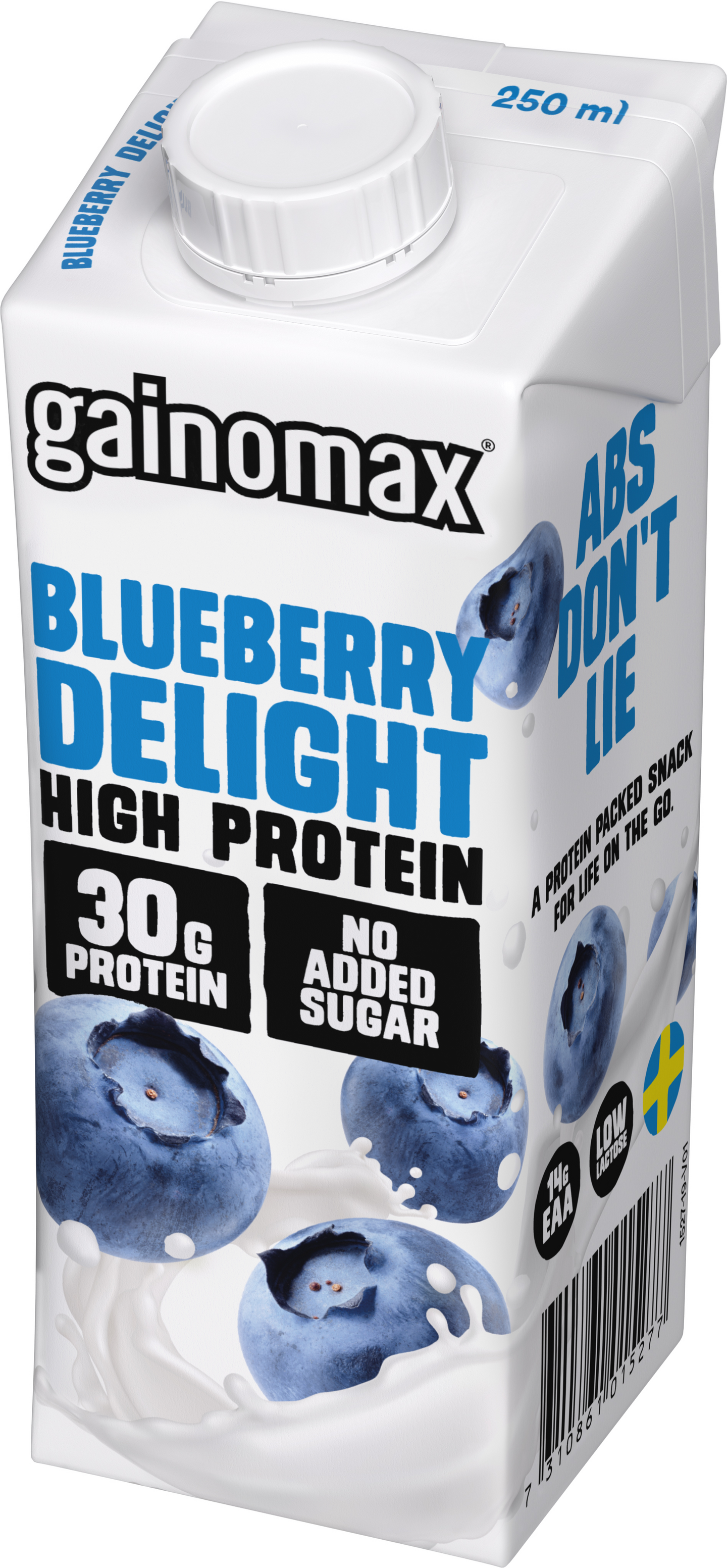 Gainomax High Protein Drink 250ml Blueberry Delight
