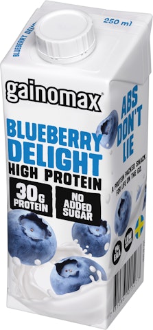 Gainomax High Protein Drink 250ml Blueberry Delight