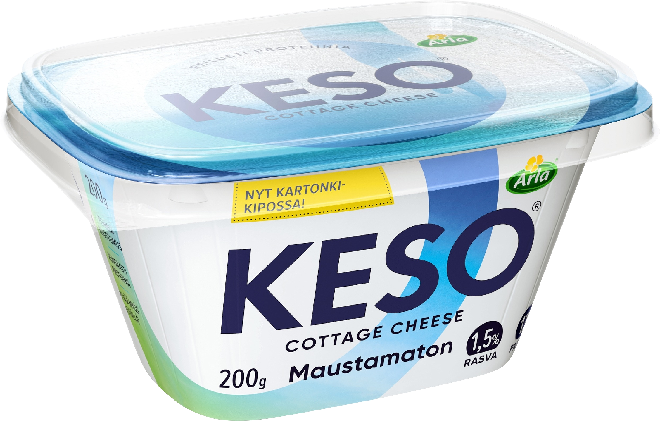 Arla keso maustamaton raejuusto 1,5% 200g