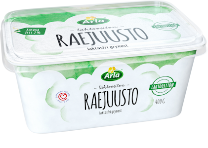 Arla laktoositon raejuusto 2% 400g