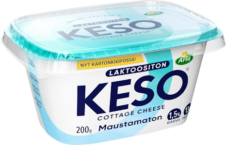 Arla keso maustamaton raejuusto 1,5% 200g laktoositon