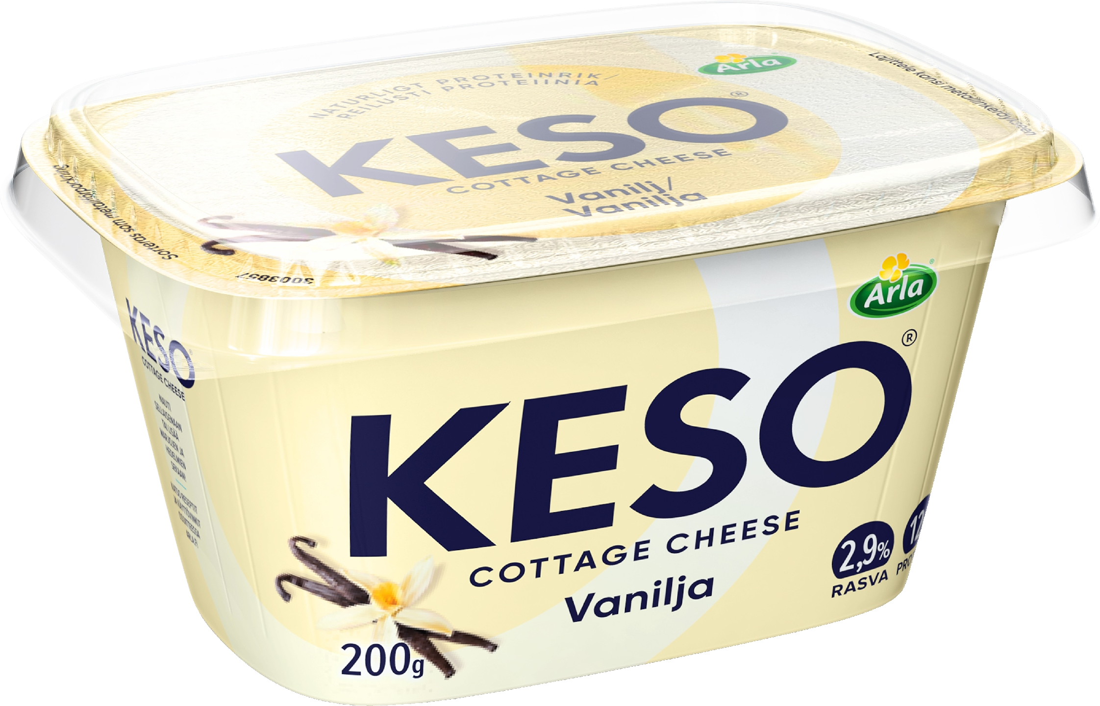 Arla Keso raejuusto 200g vanilja