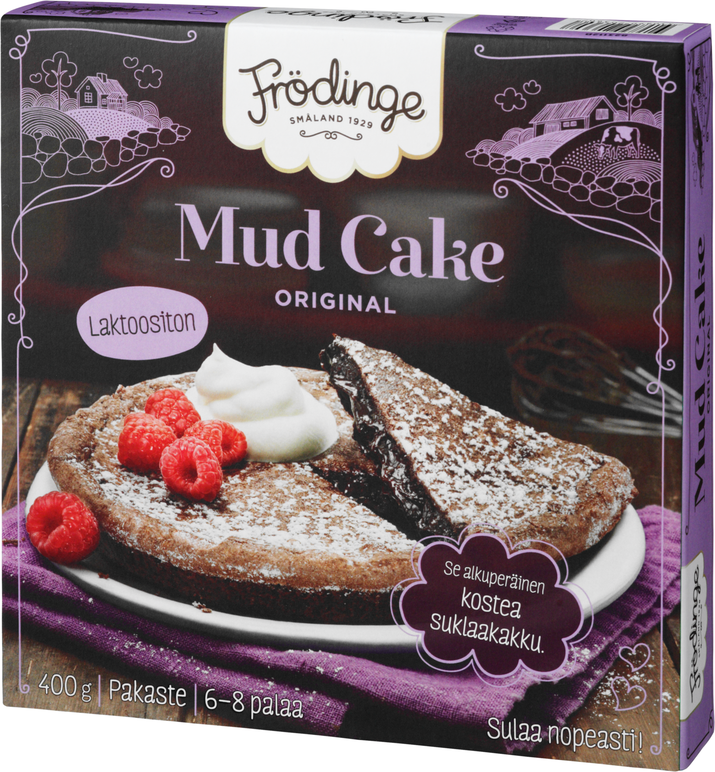 Frödinge Mud cake 400g kostea suklaakakku | K-Ruoka Verkkokauppa