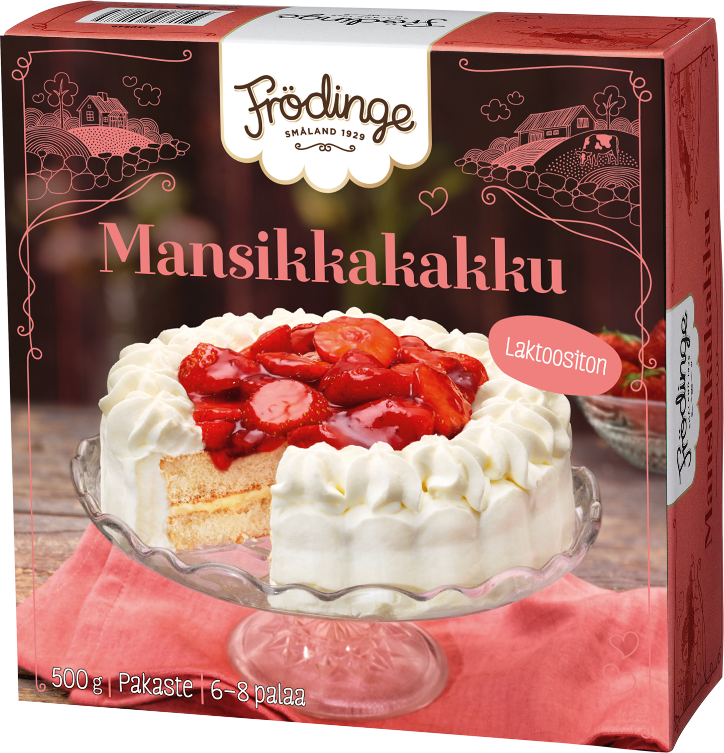 Frödinge Mansikkakakku 500 g | K-Ruoka Verkkokauppa