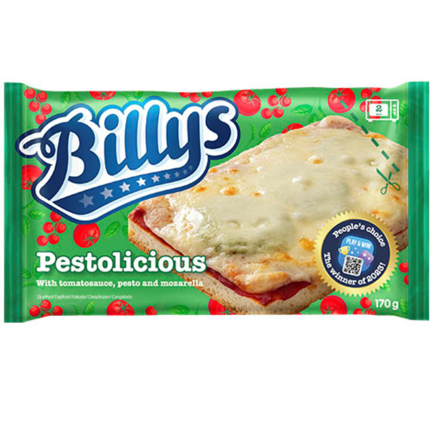 Billy's pan Pizza Pestolicious 170g