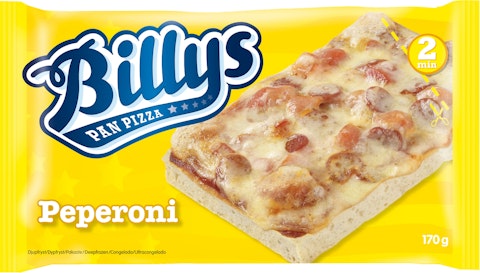 Billys Pan Pizza Peperoni 170g