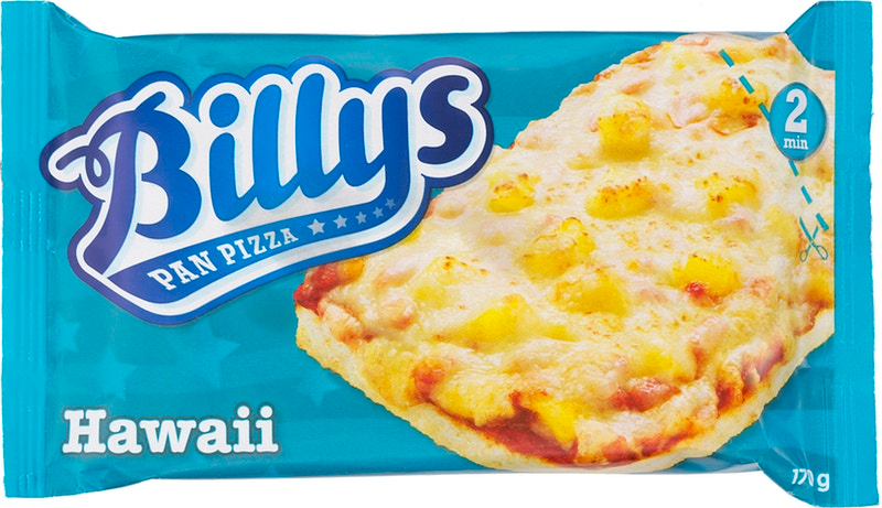 Billy's pan pizza hawaii 170g