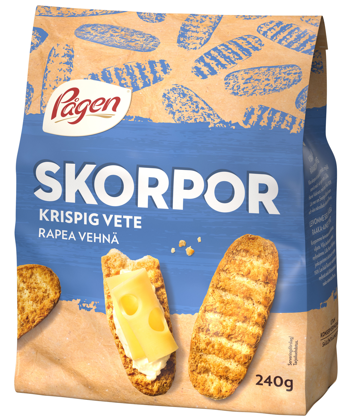 Pågen Skorpor Vehnäkorppu 240g