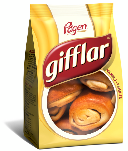 Pågen Gifflar pienet vaniljapullat 280g QPA