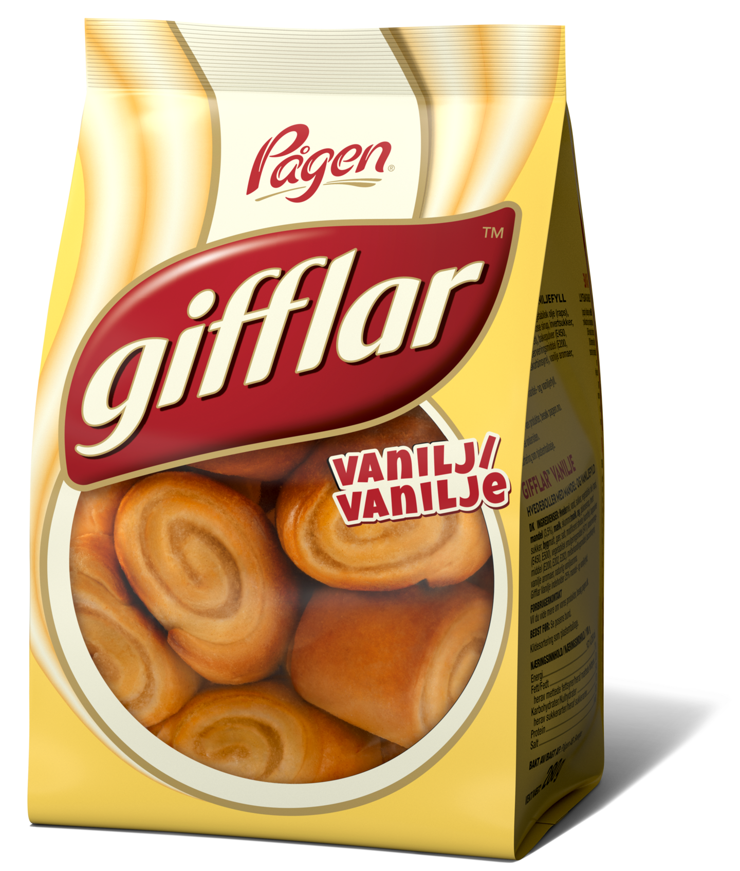 Pågen Gifflar pienet vaniljapullat 260g