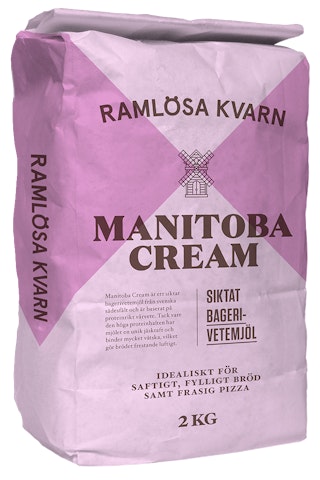 Ramlösa Kvarn Manitoba Cream 2kg Vehnäjauho