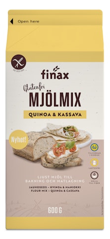 Finax Kvinoa & Kassava jauhoseos 600g