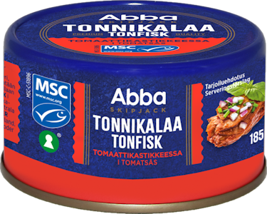 Abba MSC tonnikalaa tomaattikastikkeessa 185g