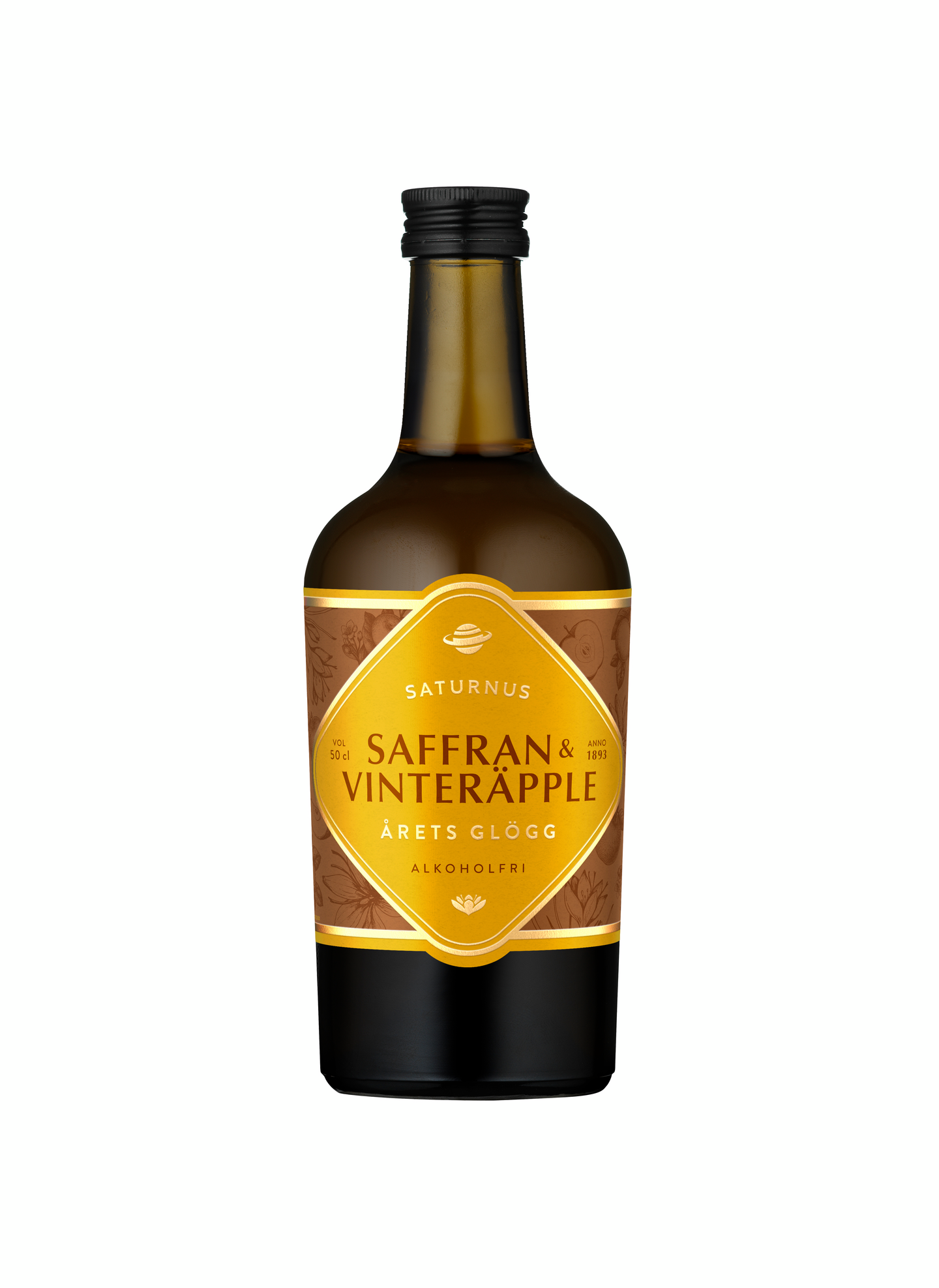 Saturnus Årets Glögg Saffran & Vinteräpple vaalea glögi 0,5l