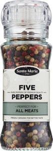 Santa Maria Five Peppers Mausteseos mylly 60g