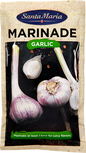 Santa Maria BBQ Marinade Garlic, BBQ-marinadi valkosipuli 75g