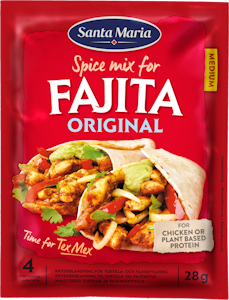 Santa Maria Fajita Spice Mix Original mausteseos kanalle 28g