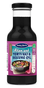 Santa Maria Asian Wok Teriyaki & Sesame Oil Aasialainen Wokkikastike 250ml