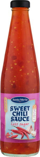 Santa Maria Sweet Chili Less Sugar chilikastike 500 ml