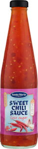 Santa Maria Sweet Chili Less Sugar chilikastike 500 ml