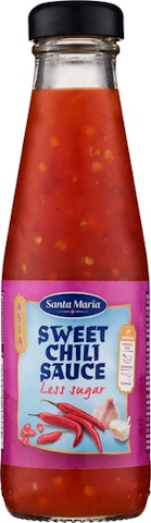 SantaMaria Asian Sweet Chili maustekastike 200ml Less Sugar