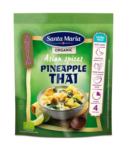 Santa Maria Asian Spices Pineapple Thai -mausteseos, Luomu 30g