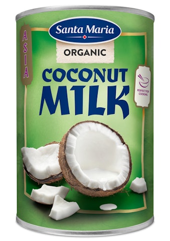 Santa Maria Thai Organic Coconut Milk kookosmaito luomu 400ml