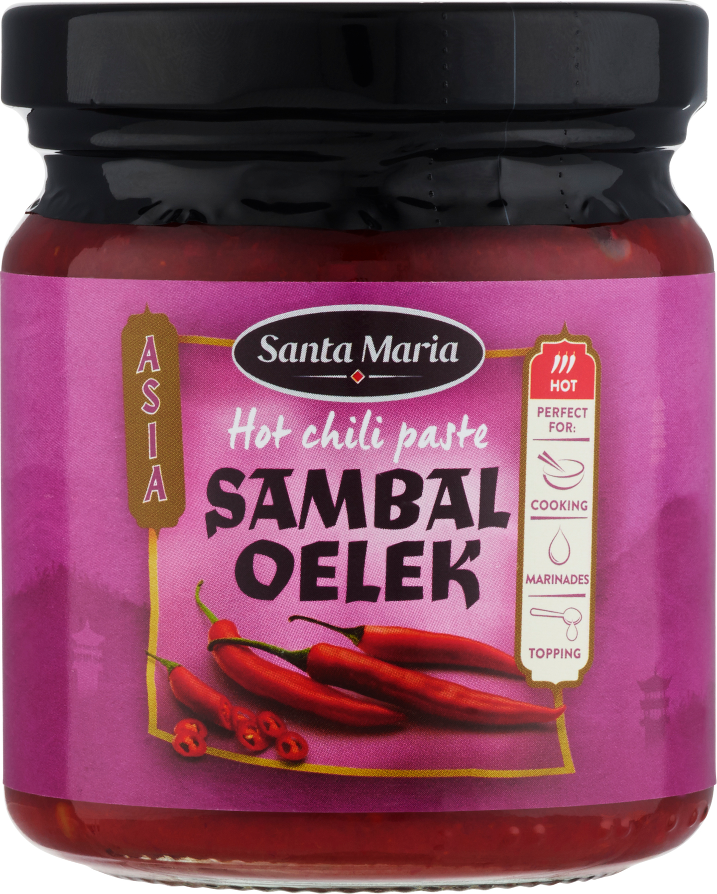 Santa Maria Spicy World Sambal Oelek Chili Paste 200g
