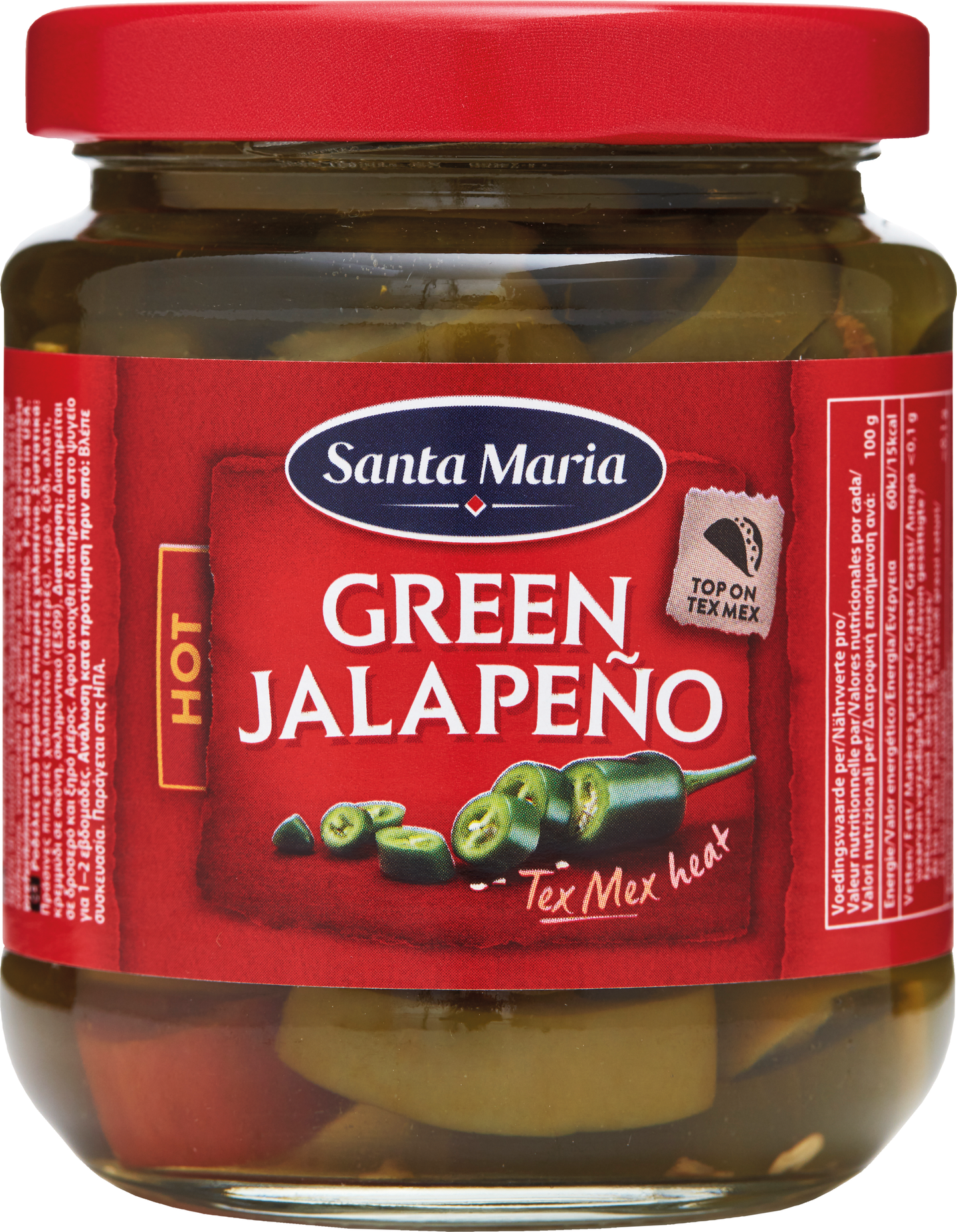 Santa Maria Green Jalapeño 215g