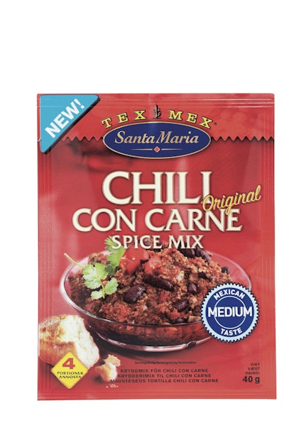Santa Maria Tex Mex Chili Con Spice Mix 40g pussi | K-Ruoka Verkkokauppa