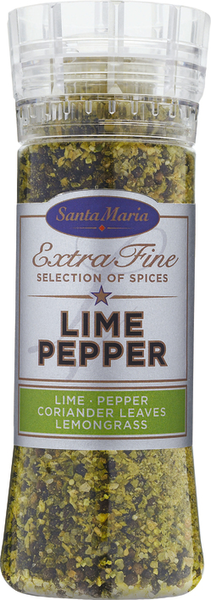 Santa Maria Lime Pepper mausteseos 310g mylly