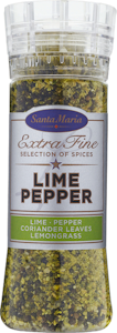 Santa Maria Lime Pepper mausteseos 310g mylly