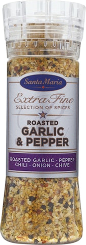 Santa Maria Roasted Garlic&Pepper mauste 265g mylly