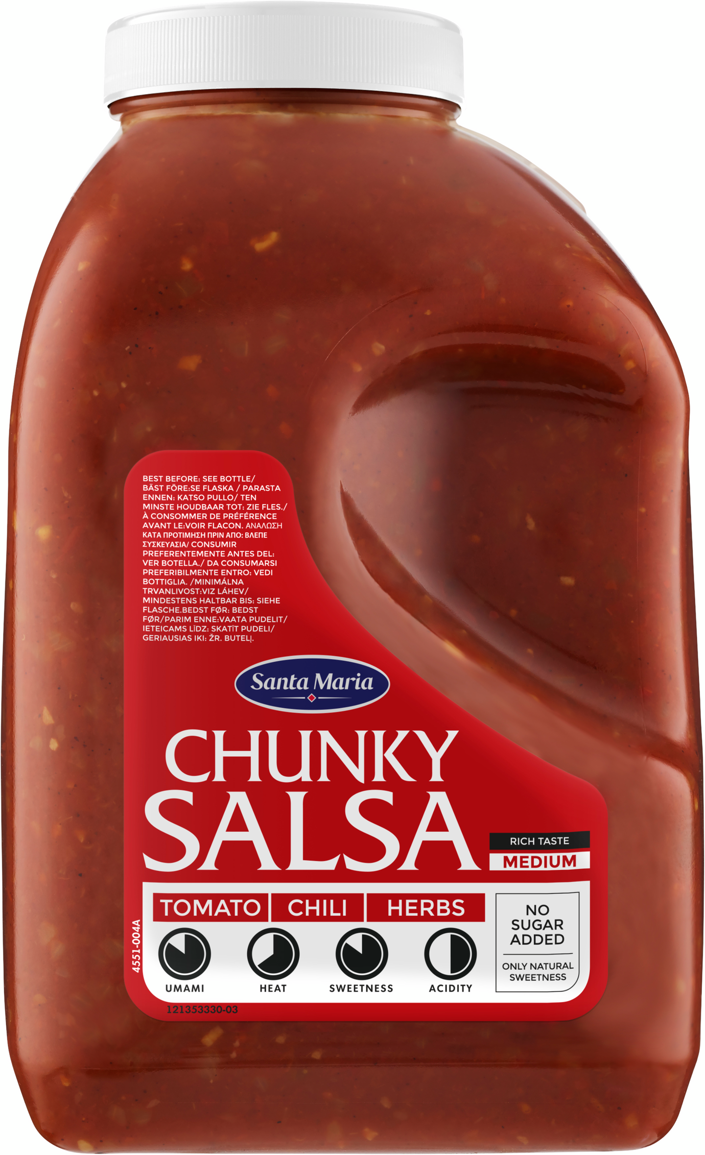 Santa Maria Chunky Salsa Medium 3700g