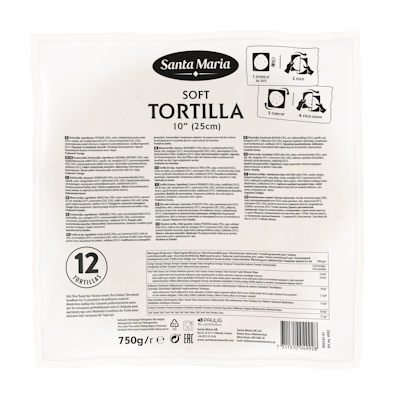Santa Maria Soft Tortilla 10 12kpl