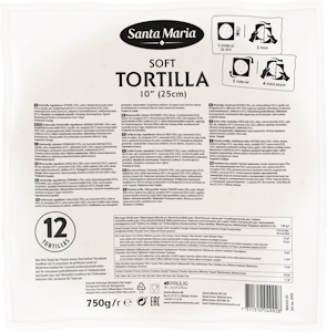 Santa Maria Soft Tortilla 10 12kpl