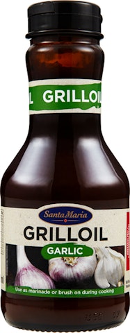 Santa Maria BBQ Grill Oil Garlic valkosipulinen grillausöljy 270ml