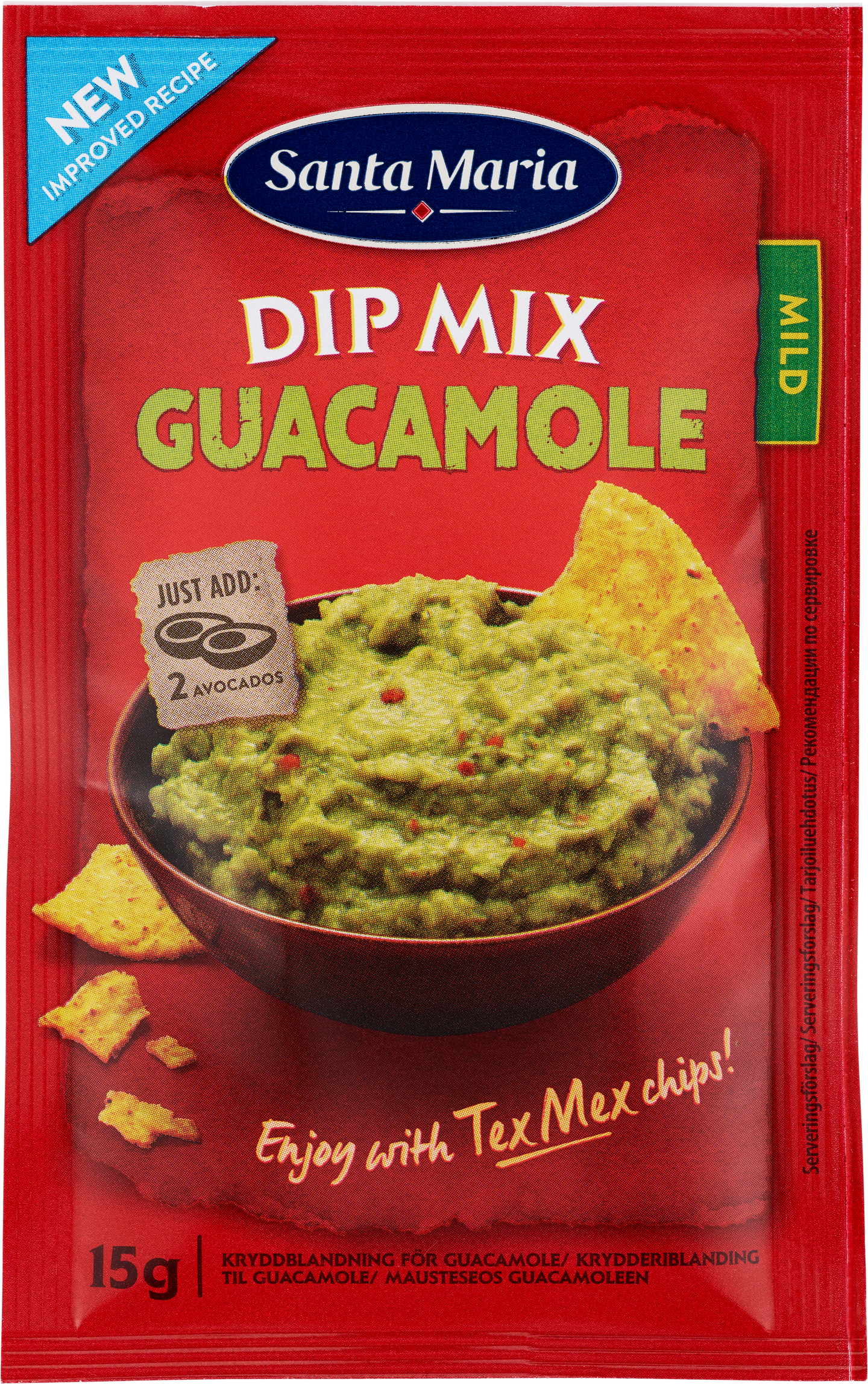 Santa Maria Guacamole Dip Mix Mausteseos 15g | K-Ruoka Verkkokauppa