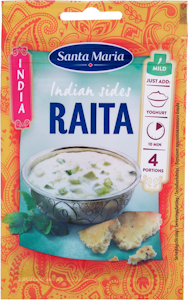 Santa Maria Indian Sides Raita, mintunmakuinen mausteseos 8g