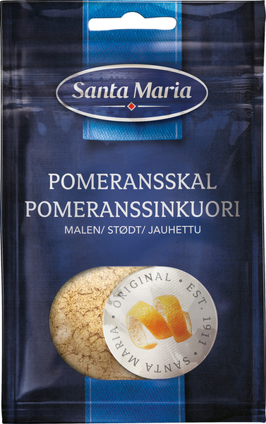 Santa Maria Pomeranssinkuori jauhettu, pussi 20g